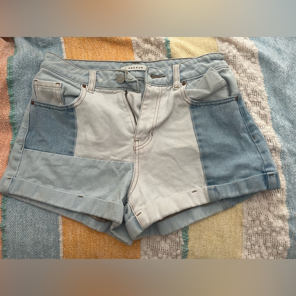 Pacsun multi patch shorts